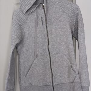 Reebok Gray Hooded Sweatshirt